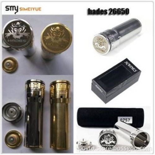 2014 new product mech ecig 26650 mod, hades mod With Copper Material